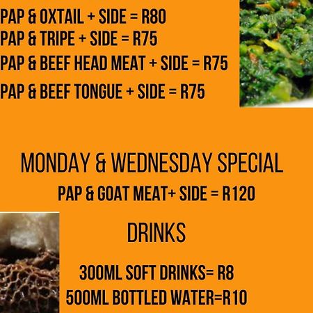 African Cuisine Restaurant Panzió Giyani Kültér fotó